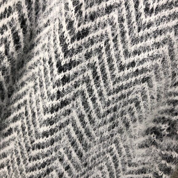 Women’s Grey Open Front, Long Cardigan, Eyelash Texture, Cozy, Front Pockets XL - Picture 6 of 7